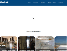 Tablet Screenshot of covertek.com.mx